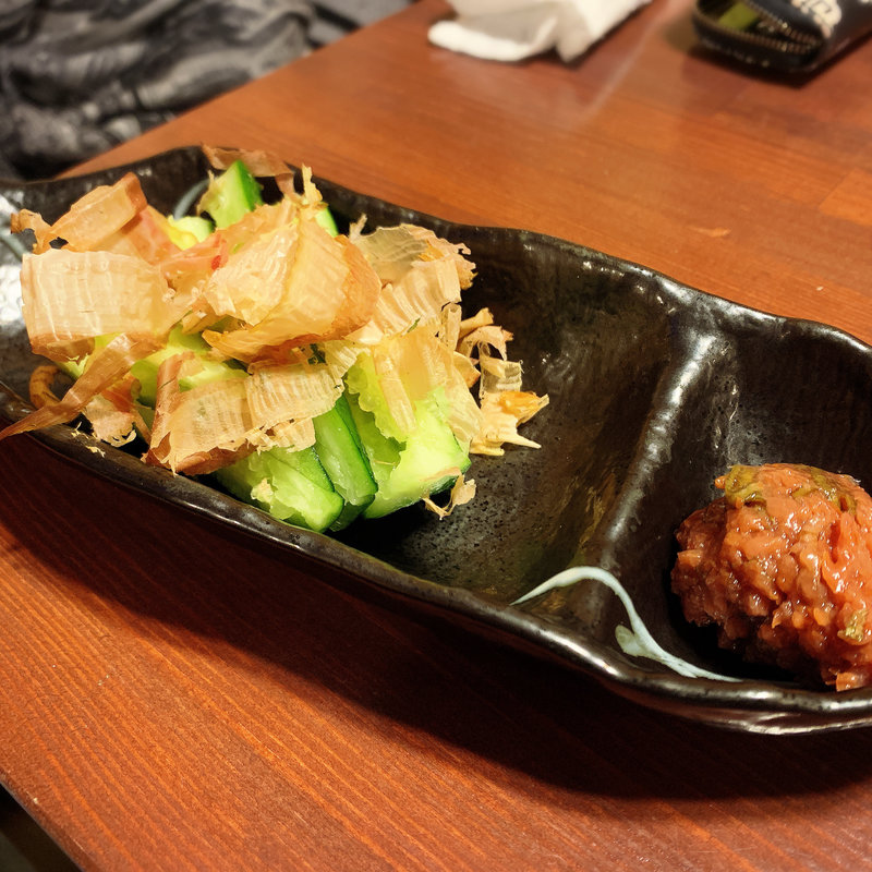 梅たたききゅうり(鍋焼ぼうず)