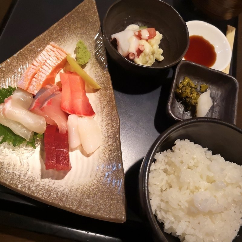 刺身定食(ありまや 有馬店)