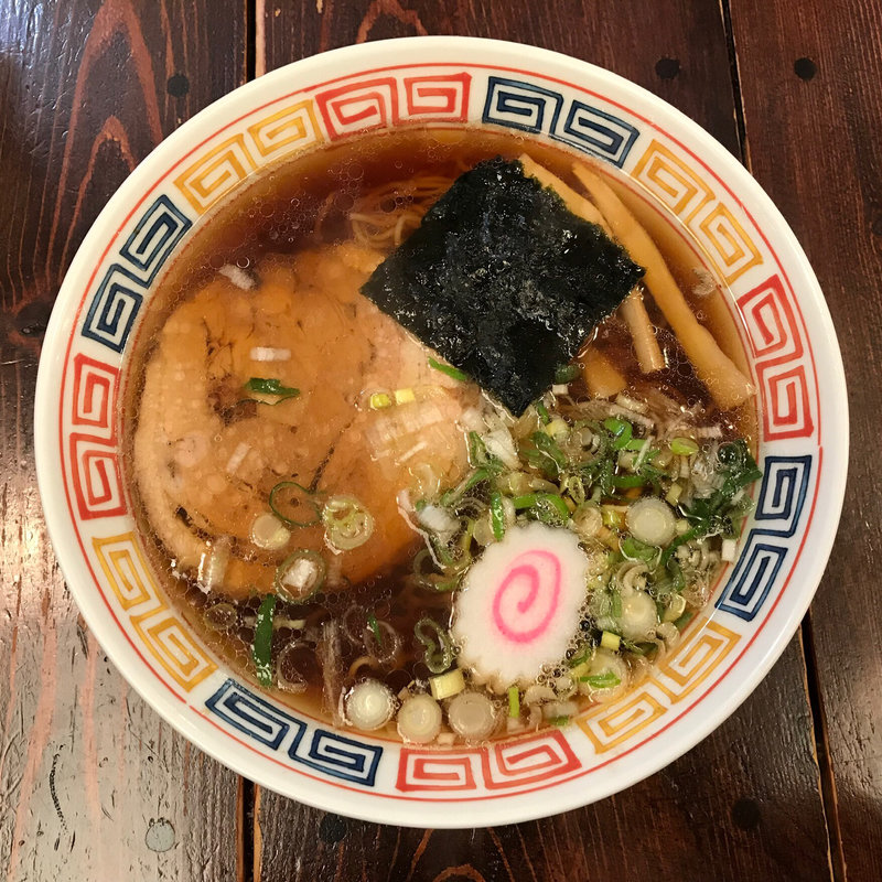 正油ラーメン(秀航園 本店 （しゅうこうえん）)