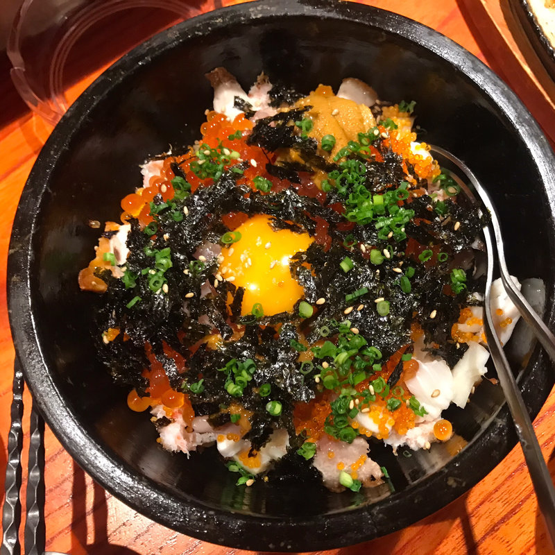 シーフードビビンバ(肴屋 （KURAGE）)