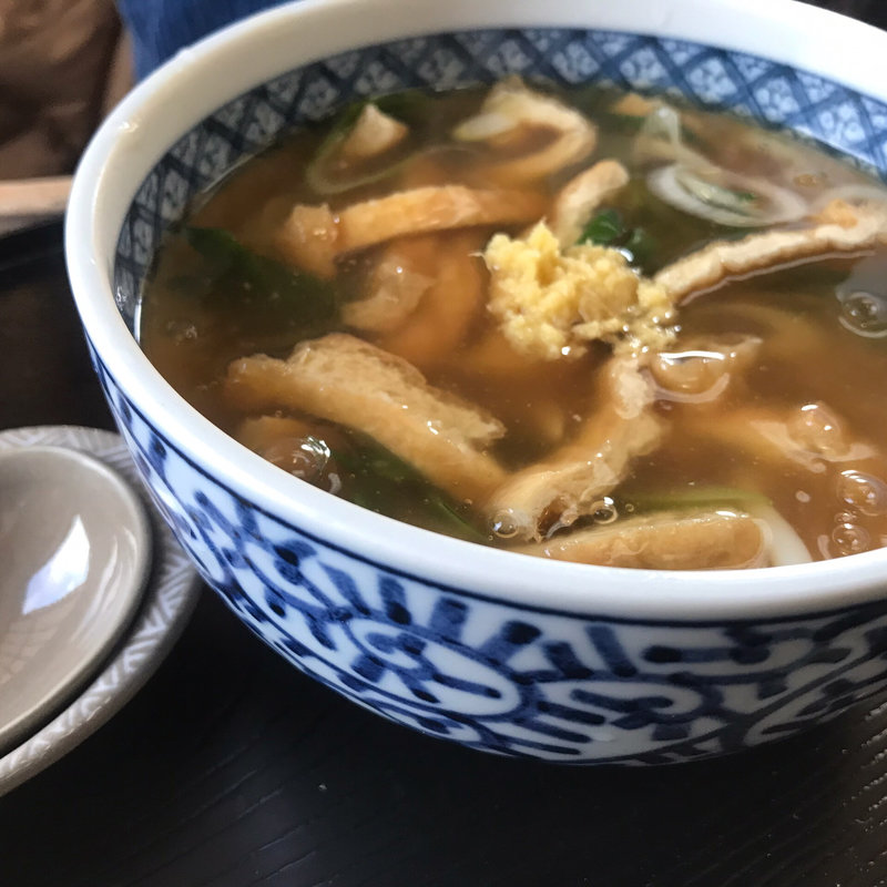 たぬき(そば処 にし村)