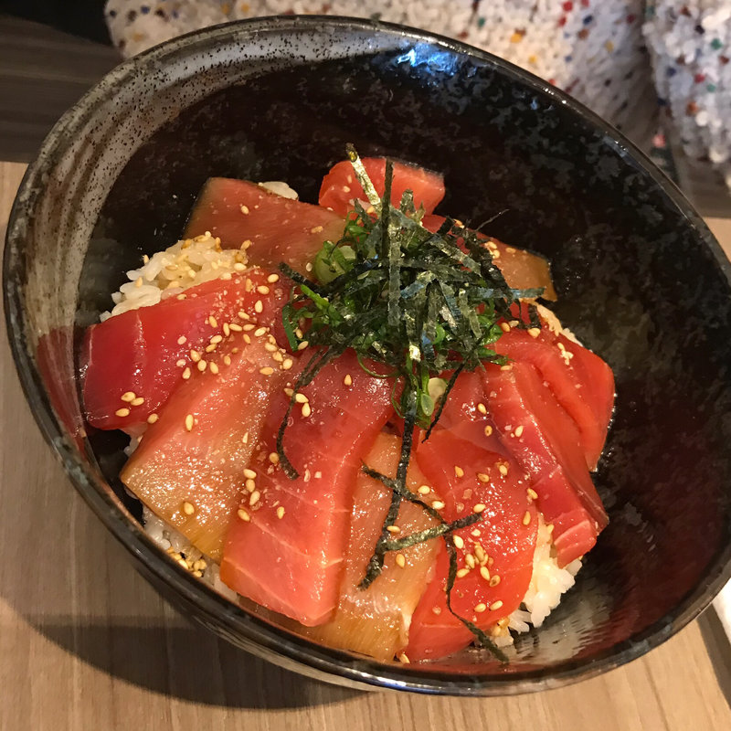 まぐろ丼(がんてつ 枚方店)
