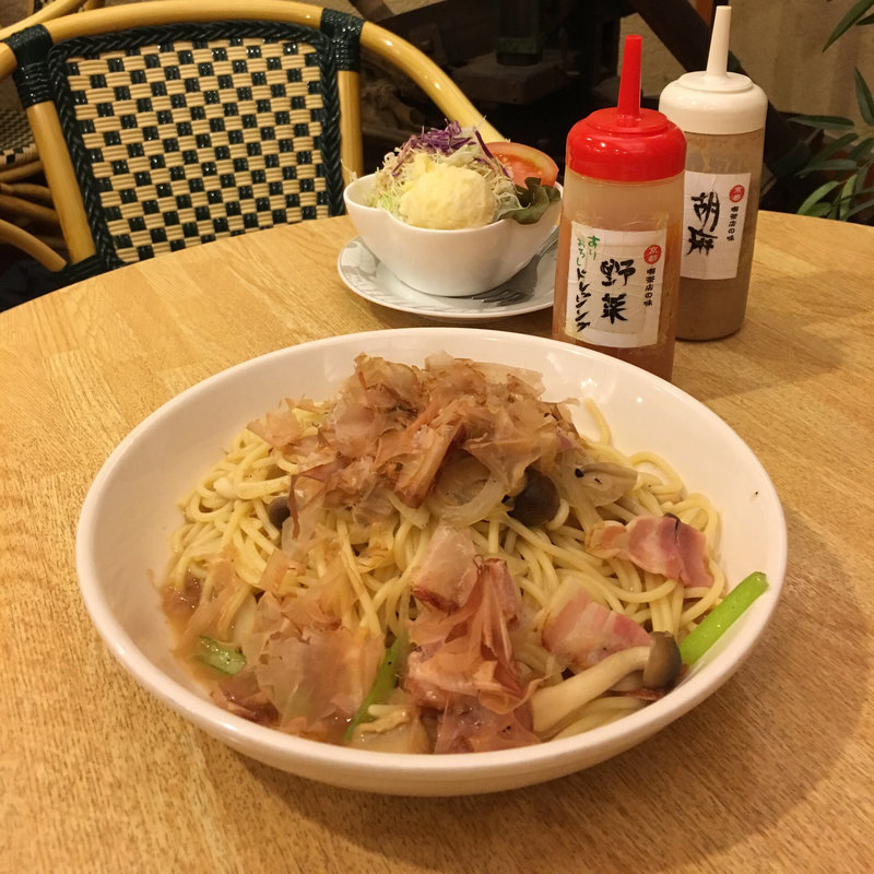 ベーコンときのこの和風 (前田珈琲 本店 （マエダコーヒー）)