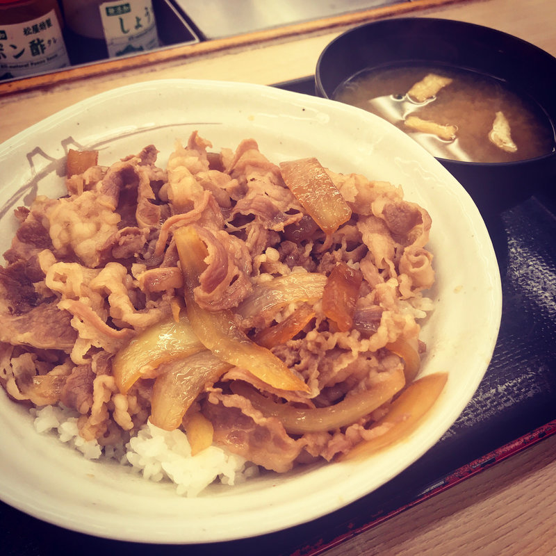 プレミアム牛めし あたま大盛り(松屋 綾瀬店 )