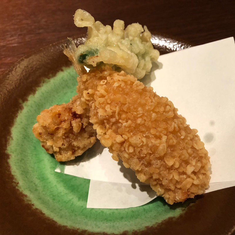 ふぐのサクサク揚げ(雑魚屋 博多グリーンホテル店)