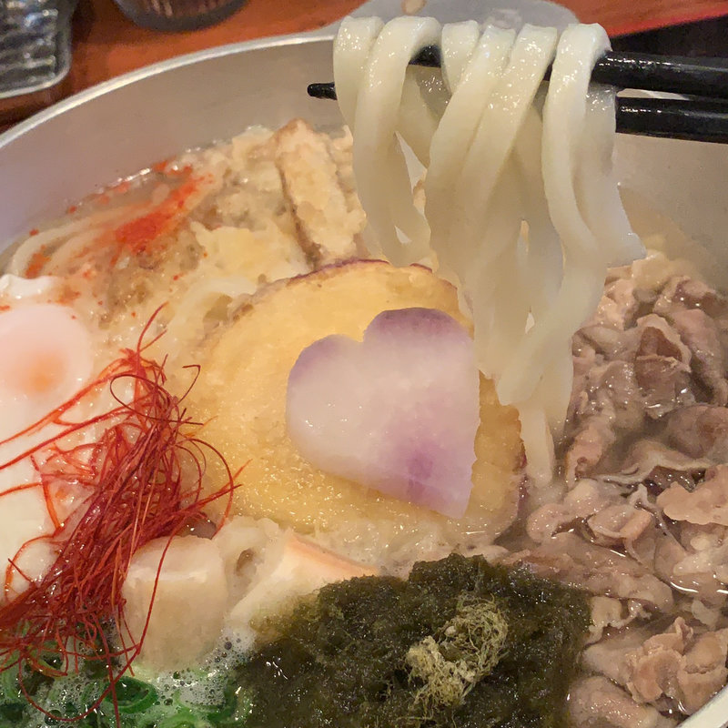 鍋焼きうどん(侍．うどん)