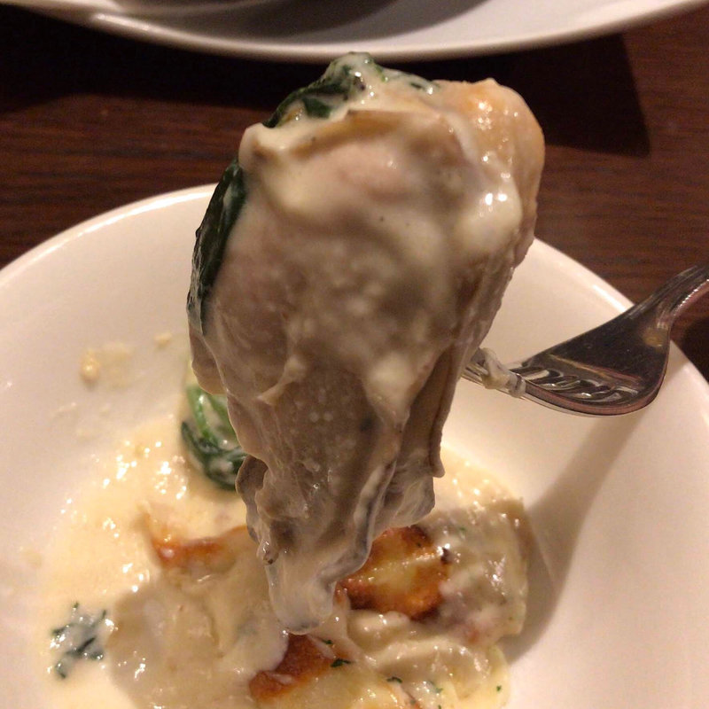 仙鳳趾産特大カキのグラタン(ヴィーコロ)