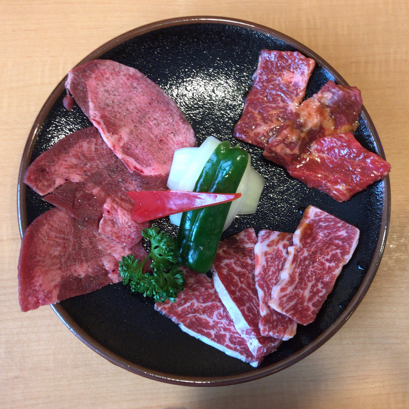 牛盛定食(焼肉処 まるます家)