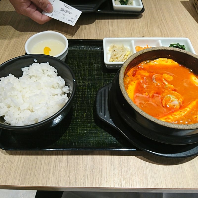 豚スンドゥブ(東京純豆腐 新越谷ヴァリエ店)