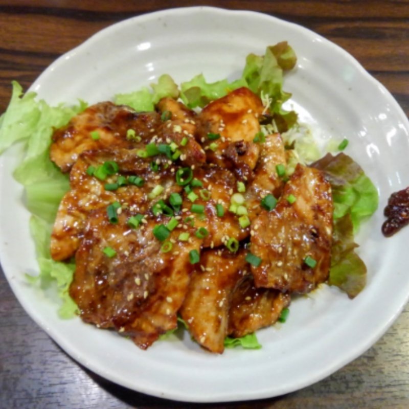 鮪カルビ焼き(まぐろ工房・くろば亭)