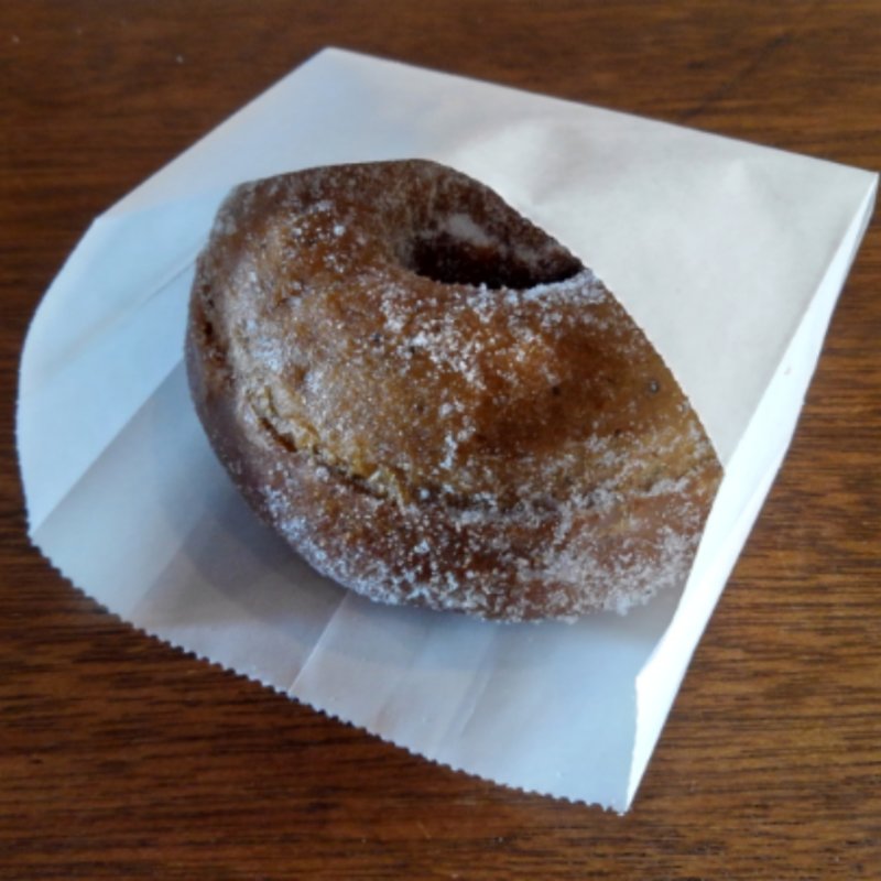 ほうじ茶(ミサキドーナツ 三崎本店)