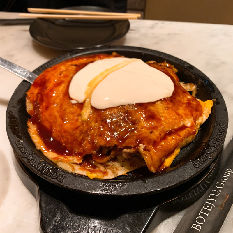 なにわミックスモダン焼(ぼてぢゅう 渋谷宮益店 （【旧店名】大阪ぼてぢゅう 燦 渋谷店）)