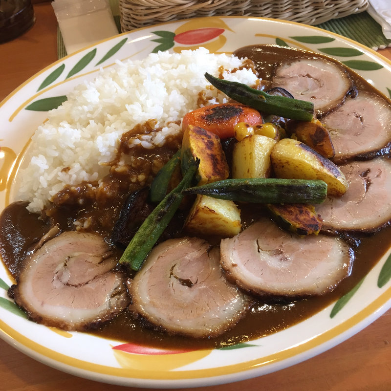 野菜カレー+チャーシュー 2L(クミン )