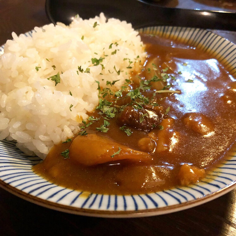 牛すじミニカレー(清水家 錦 烏丸錦店 )