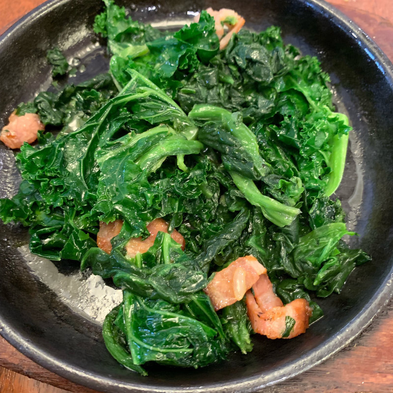 ホーレン草ベーコンソテー(ロイヤルホスト南薬院店)