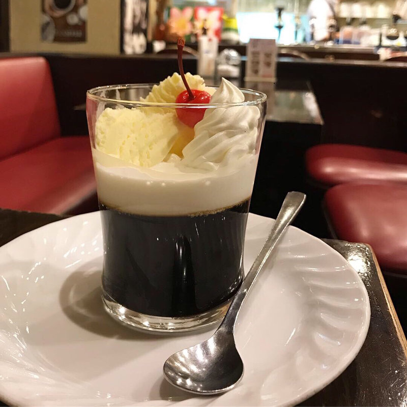 コーヒーゼリー(JAZZ生演奏テラスドルチェ)