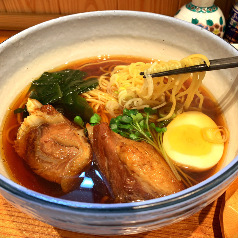まぐろらーめん 醤油(まぐろらーめん 吉祥)