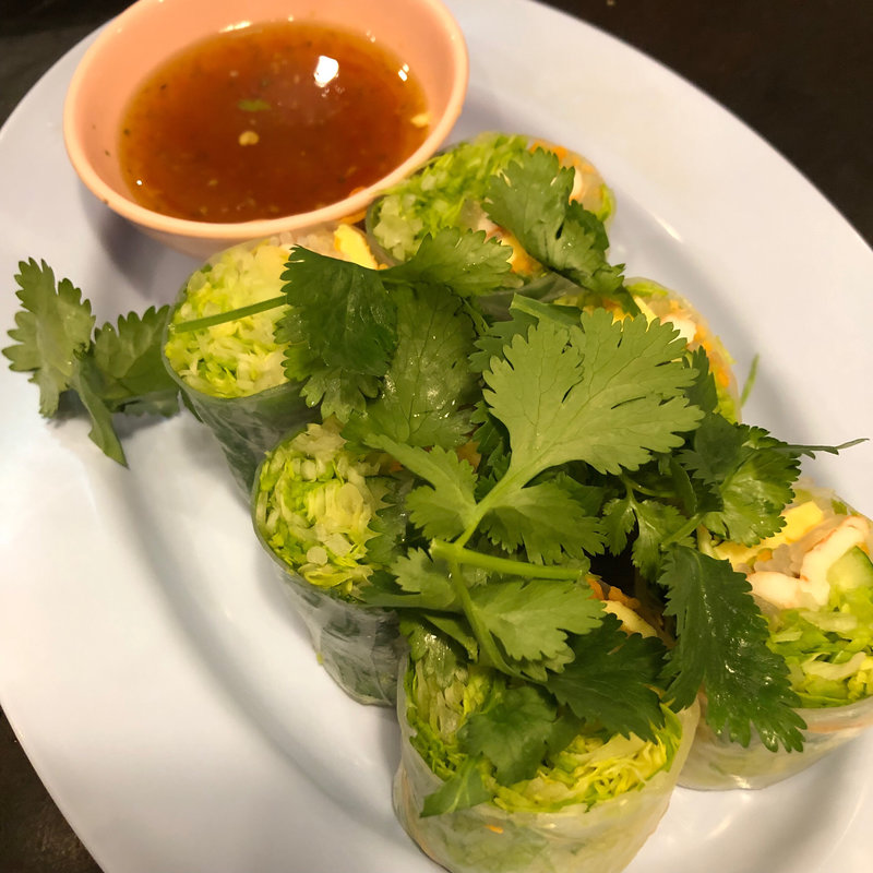 生春巻き(東桜パクチー)