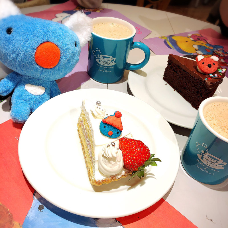 ペネロペの雪遊び(サンデーブランチ 銀座マロニエゲート店)