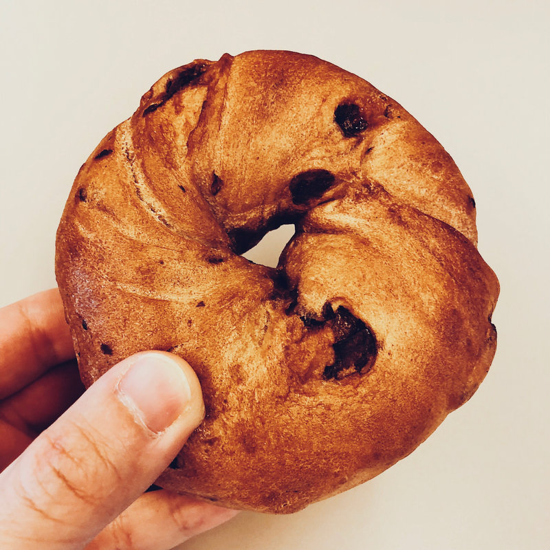 シナモンレーズンベーグル(DEAN & DELUCA 八重洲)