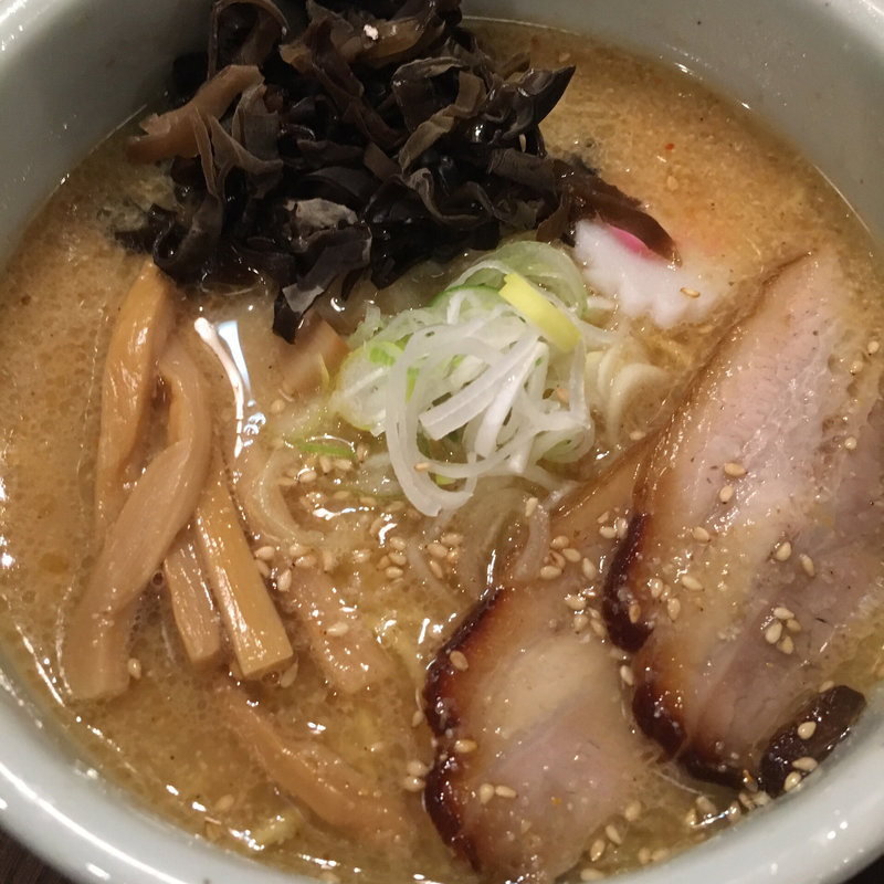 味噌らーめん(らーめん山頭火 イオンレイクタウン店)