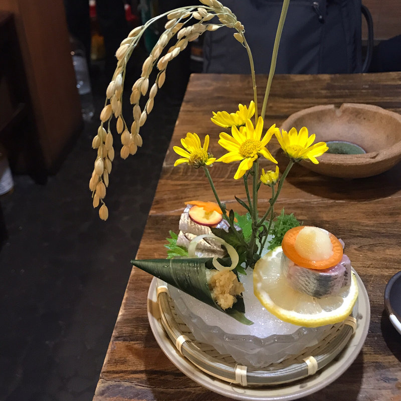 イワシ刺身(長屋)