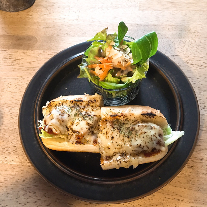 ランチセット(タッカルビサンド)(Cafe January)