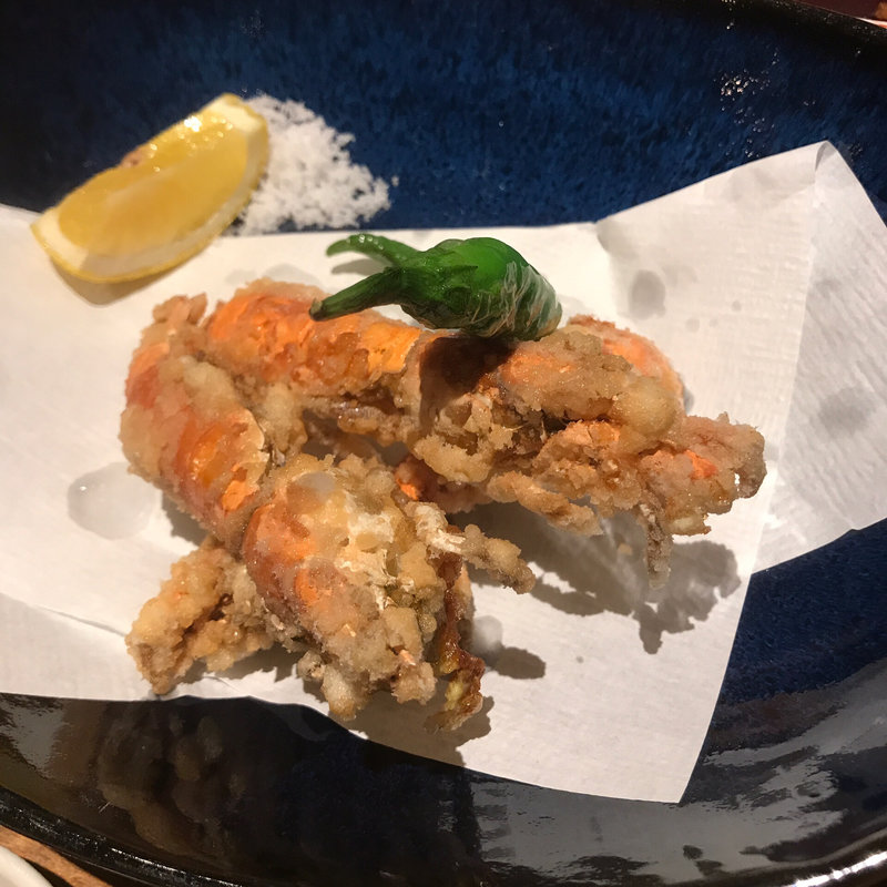 まじゃくの唐揚げ(博多磯ぎよし 下川端店)