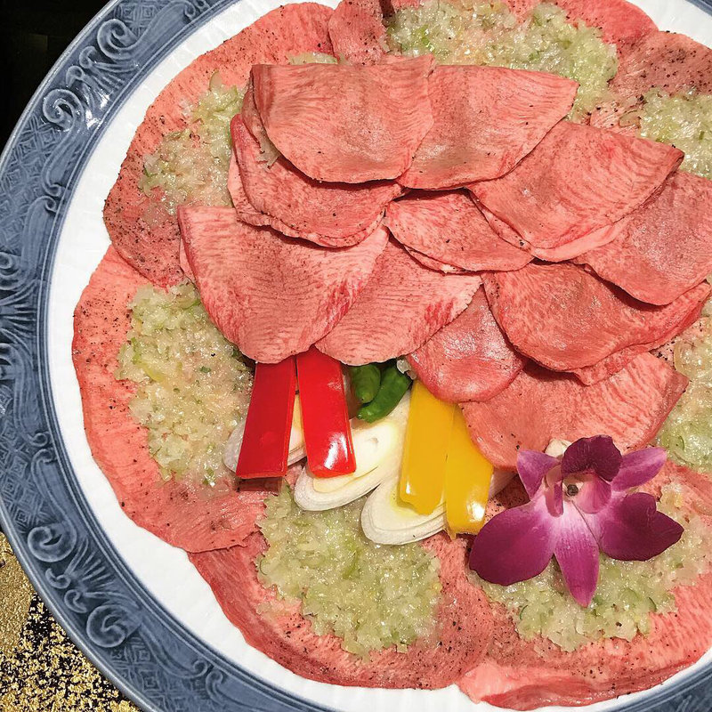 上ネギタン塩焼き(游玄亭 西麻布本館)