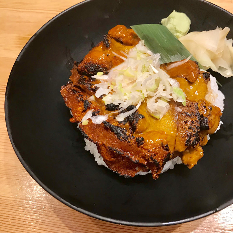 炙りうに丼(築地虎杖マーケット 食堂部 )