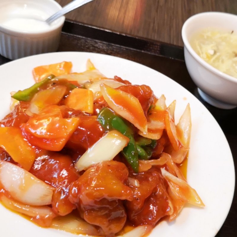 酢豚定食(金裕餃子房)