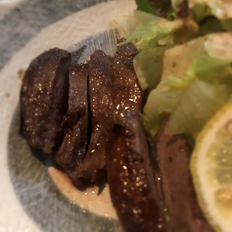 牛タン炙り(ステーキハウス・大将)