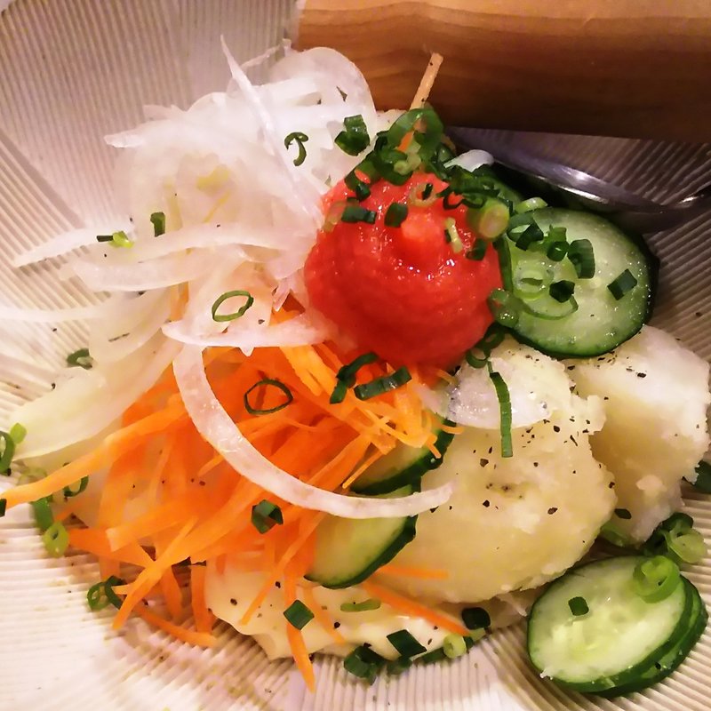 明太ポテトサラダ(エビス 鹿島田総本店)