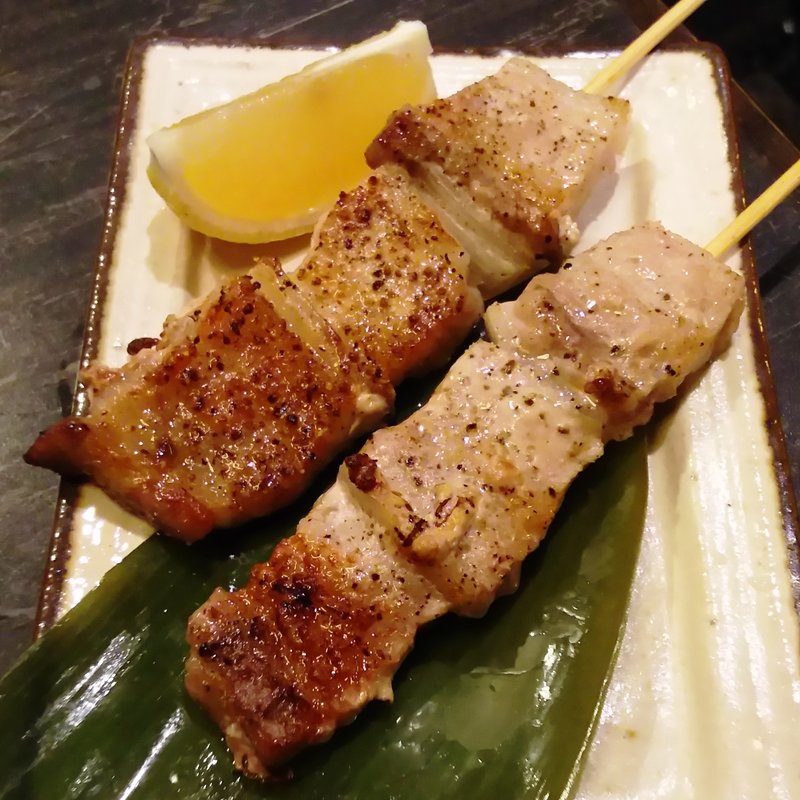 豚ばら串(エビス 鹿島田総本店)