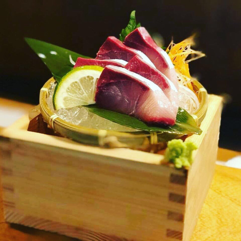 寒ブリのお造り(晴れ曇 なごみの家 （はれくも なごみのいえ）)