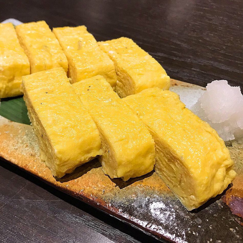 萩しらすの釜揚げ出汁巻(旬炉 山岡)