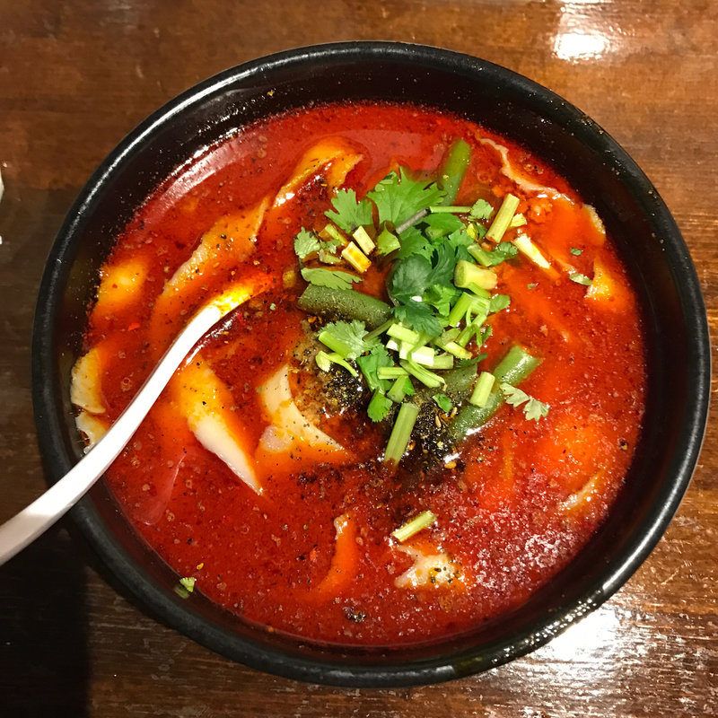 麻辣刀削麺(刀削麺 張家 麹町店 )