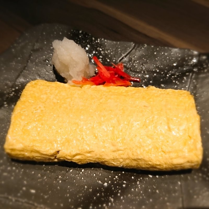 辛子明太子のだし巻き玉子(月のうさぎ )