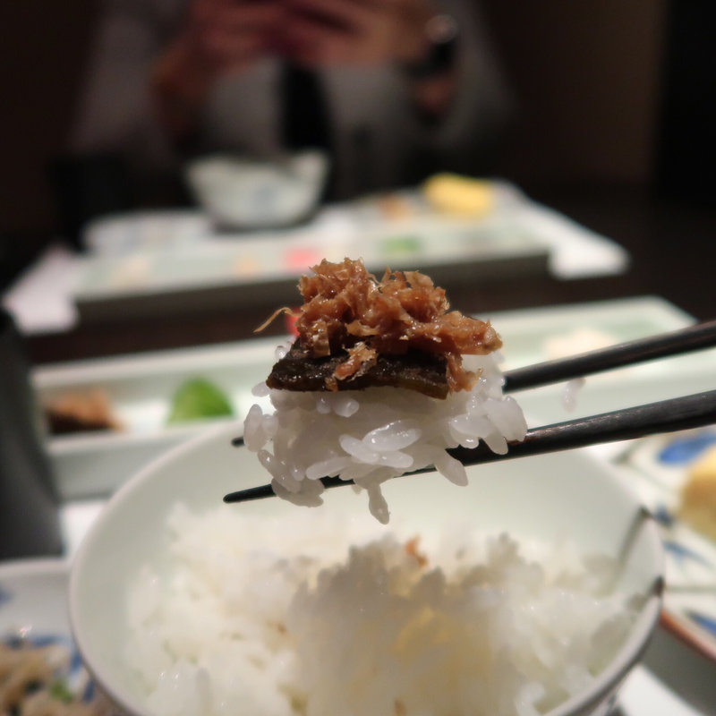 コースの土鍋ご飯(ぎんざ 一二岐 （ぎんざ いぶき）)