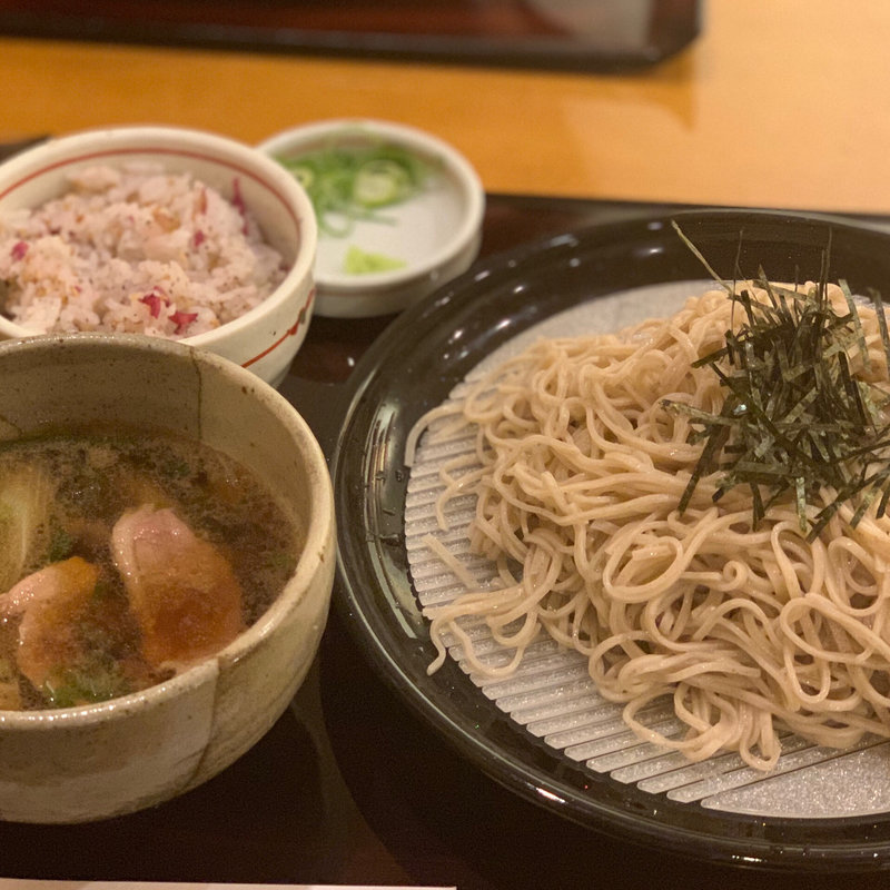 鴨南蛮蕎麦(つるはん クリスタ長堀店)