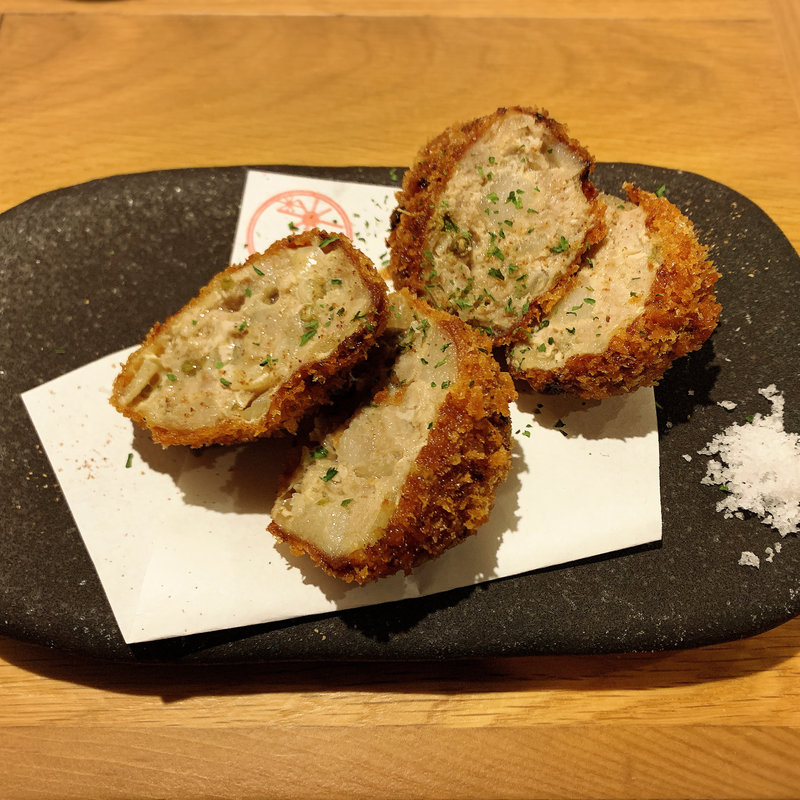 実山椒メンチカツ(きんぼし)