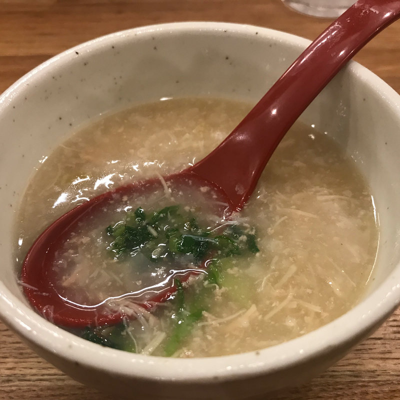 東京軍鶏の七草粥 2019年(麺や七彩)