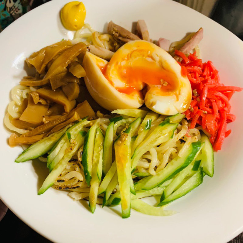 冷し中華 炒めました(天神下 あん)