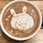 チョコレートラテ（セットドリンク）(プラッフィー カフェ)