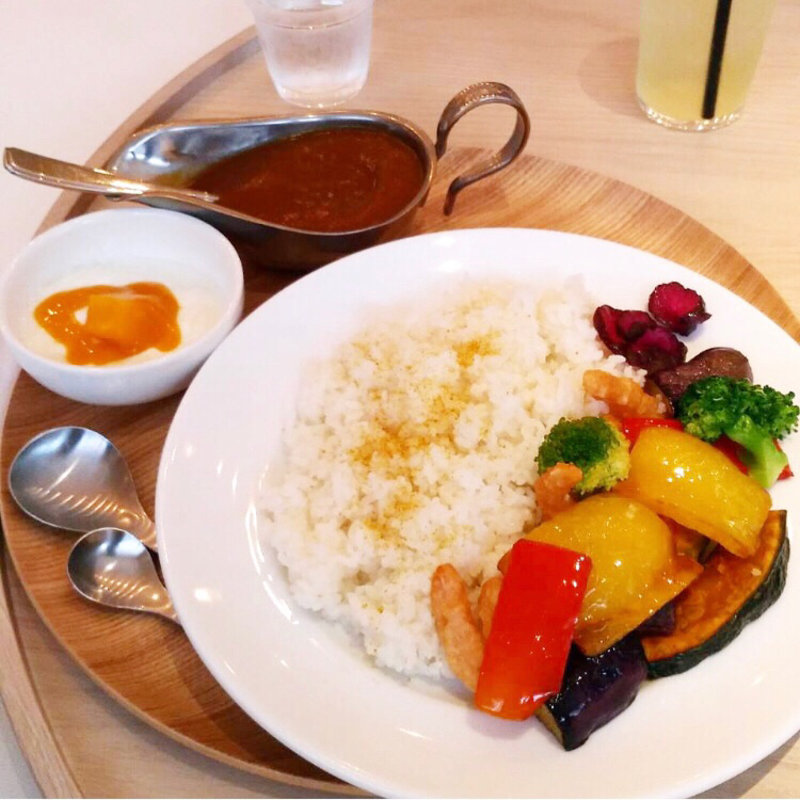 カレー(和カフェchano-ma 京都)