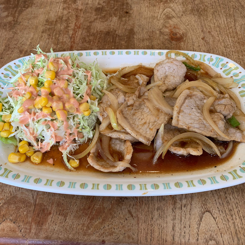 生姜焼きランチ(珈琲の店MA （マア）)