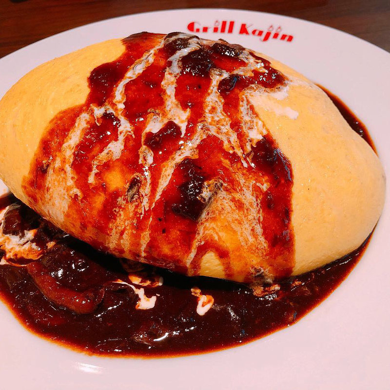 オムレツライス(グリル　カジン （Grill Kajin）)