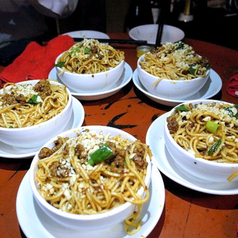 汁なし坦々面(蜃気楼)