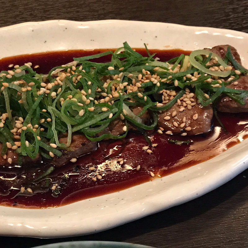 牛レバテキ(白木屋 南海なんば北口駅前店)