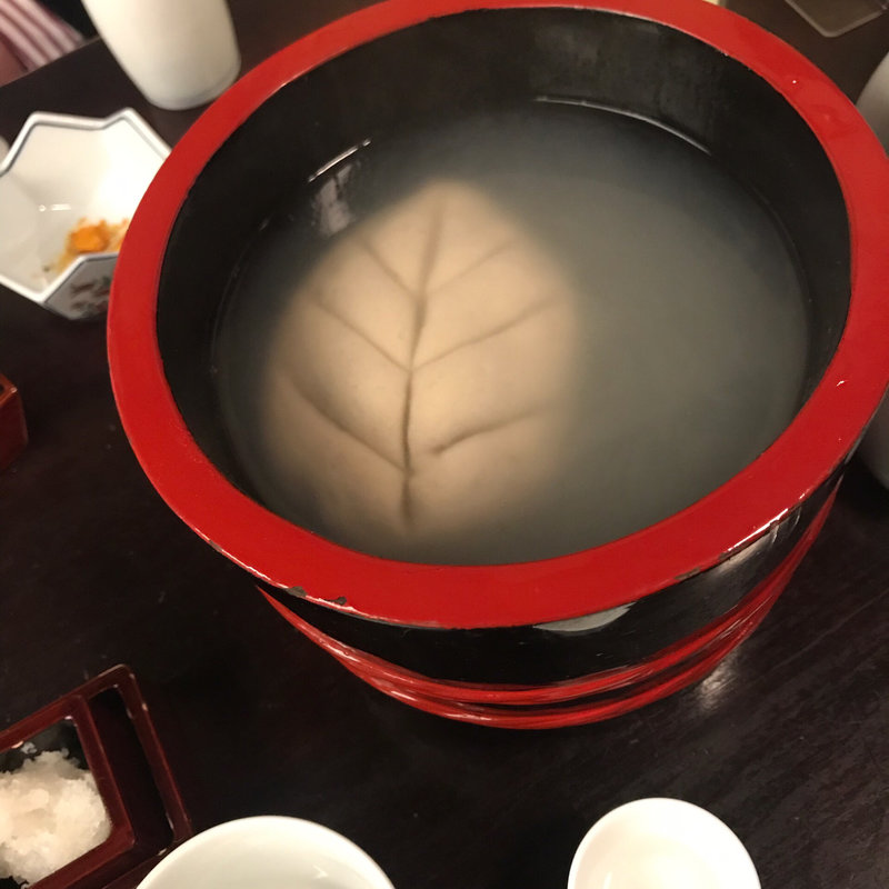 そばがき(神田まつや （かんだまつや）)